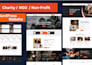 design charity, ngo, nonprofit  wordpress website